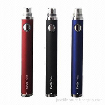 Ego evod twist battery, voltage can be adjusted from 3.2-4.8V
